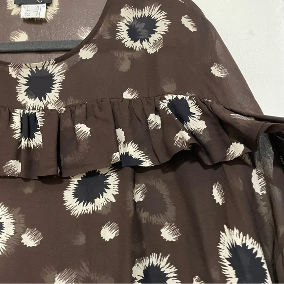 OttodAme (Italy) Long Sleeves Blouse Size Medium - Picture 4 of 7